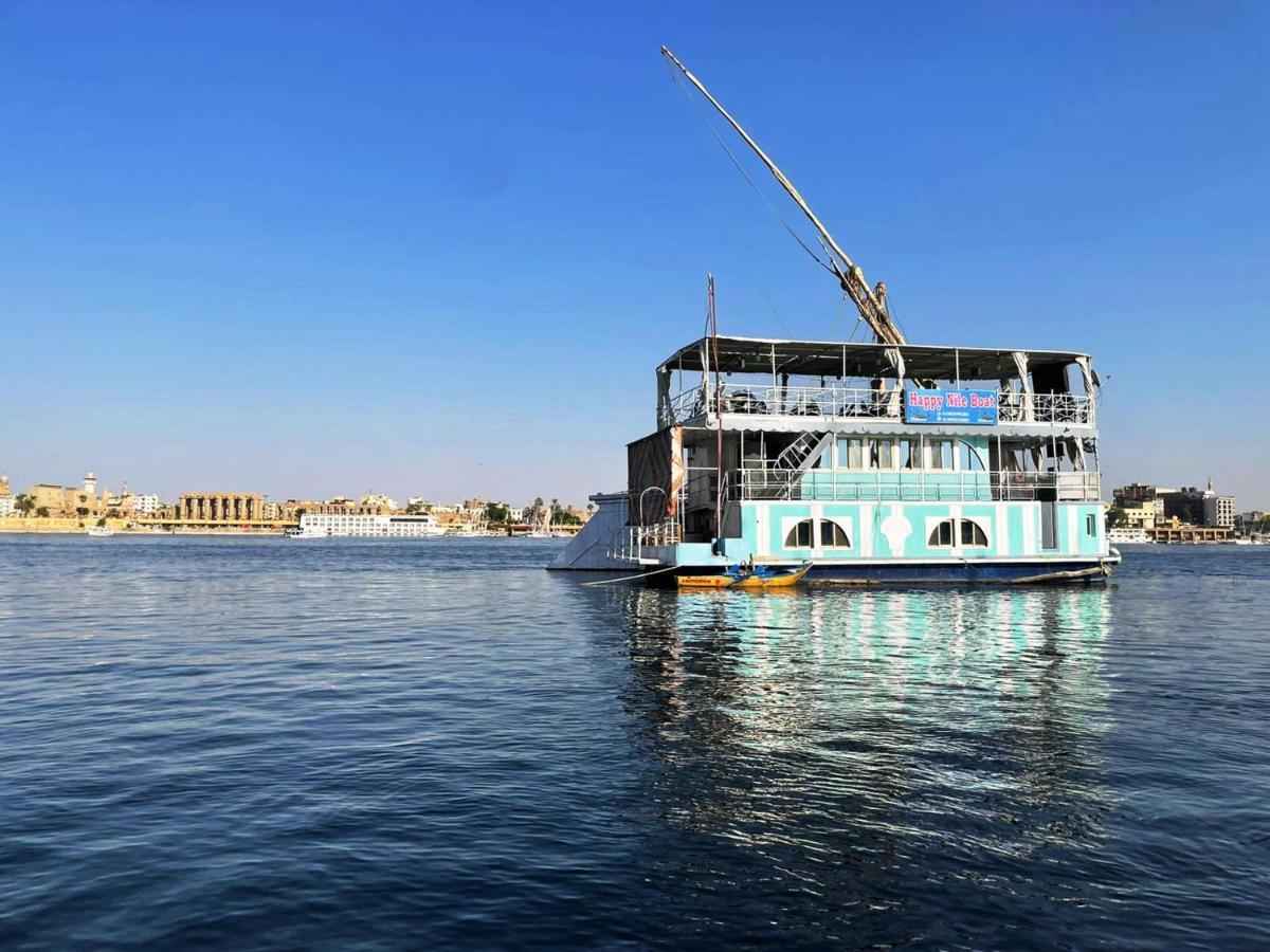 Floating Hotel- Happy Nile Boat Λούξορ Εξωτερικό φωτογραφία
