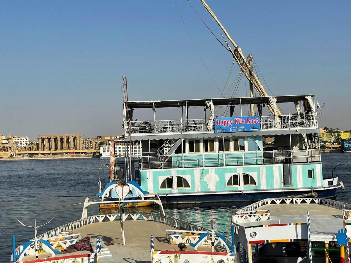 Floating Hotel- Happy Nile Boat Λούξορ Εξωτερικό φωτογραφία