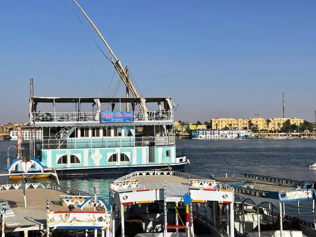 Floating Hotel- Happy Nile Boat Λούξορ Εξωτερικό φωτογραφία