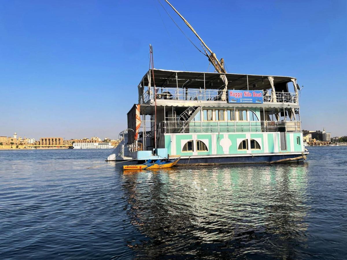 Floating Hotel- Happy Nile Boat Λούξορ Εξωτερικό φωτογραφία